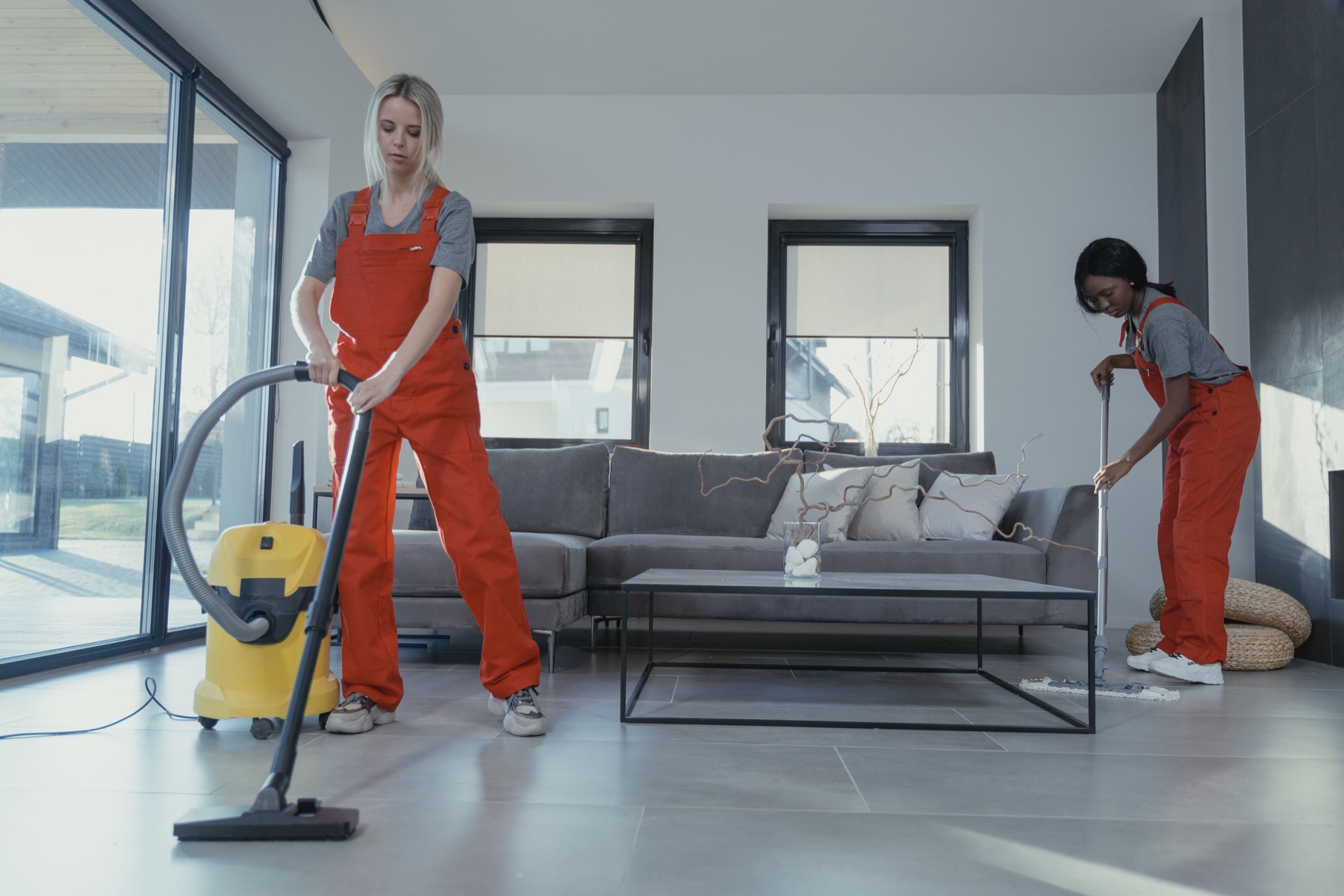 Nettoyage professionnel d'un appartement ou d'une maison