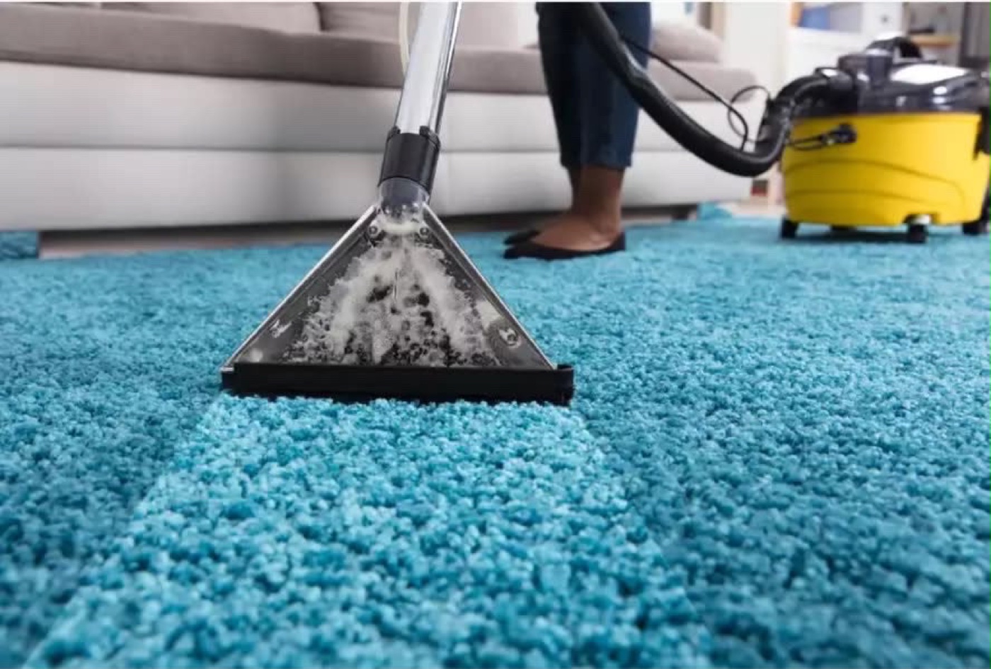 Nettoyage professionnel de tapis par injection-extraction